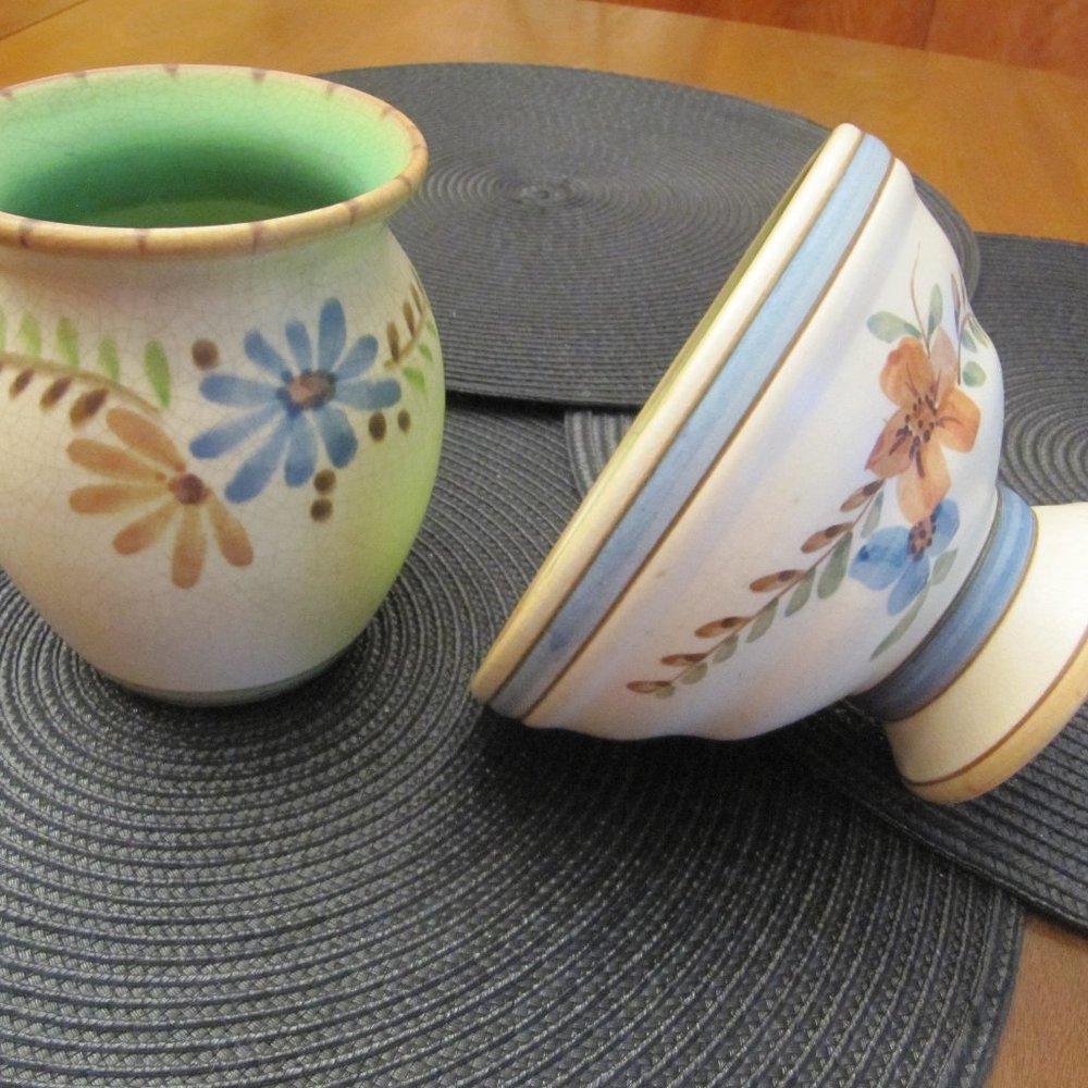 WELLER Bonito TWO pieces rarely found pattern